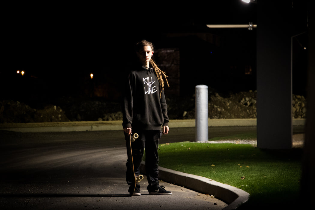 kill that line hoody, remi fargier, ghanzi brand, skateboarding