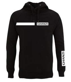 Black Hoodie Sweat à Capuche Noir Ghanzi Brand Drive Logo