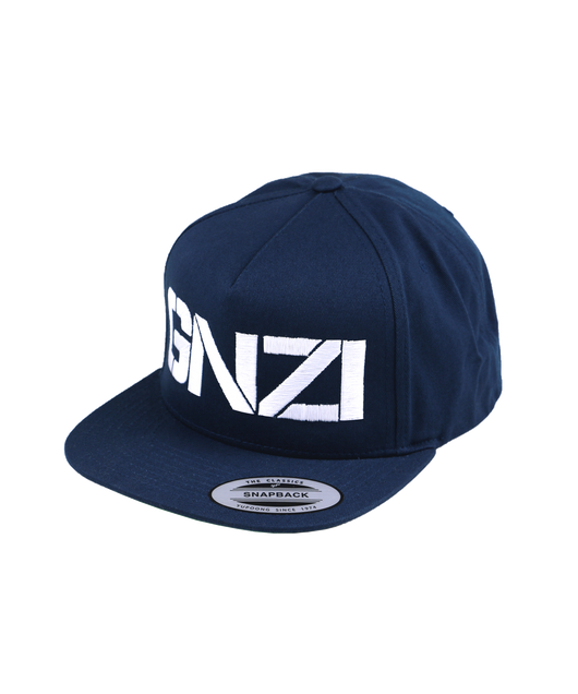 GNZI - GHANZI Snapback cap - yupoong - Navy blue