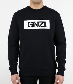 GNZI SQ - GHANZI MEN SWEATER Pullover - Black